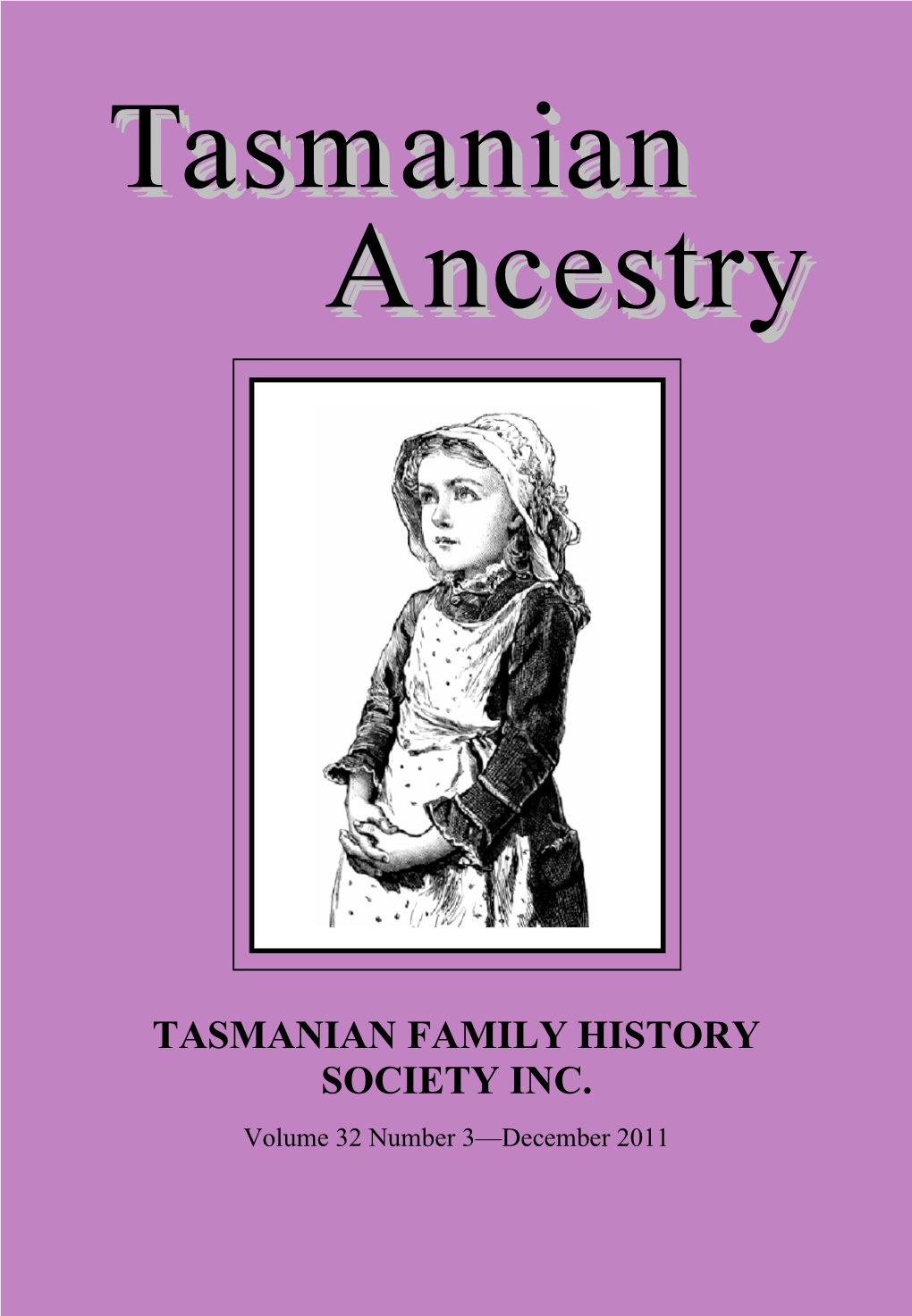 Tasmanian Family History Society Inc