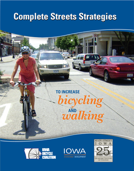 Complete Streets Strategies to Increase Bicycling and Walking