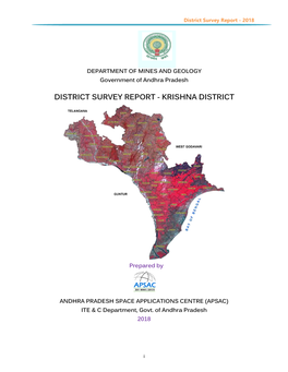 District Survey Report - 2018