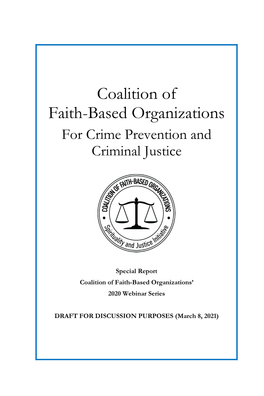 Coalition of Faith-Based Organizations for Crime Prevention and Criminal Justice