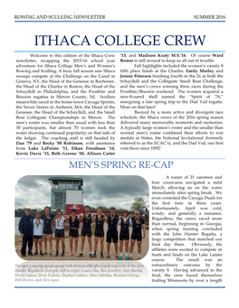 Ithaca College Crew