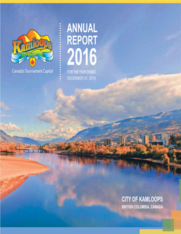 Annual Report 2016 for the Year Ended December 31, 2016