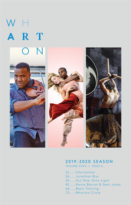 2019-2020 Season Volume Xxvii • Issue 6