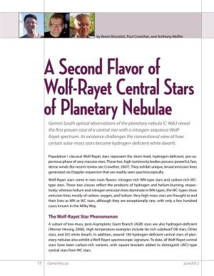A Second Flavor of Wolf-Rayet Central Stars of Planetary Nebulae