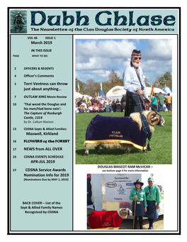 Maxwell, Kirkland NEWS from ALL OVER APR-JUL 2019 CDSNA