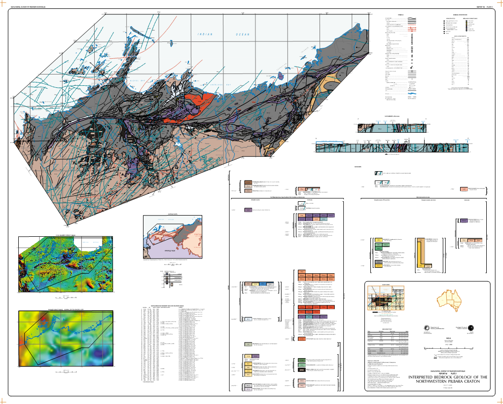 Interpreted Bedrock Geology of the Northwestern Pilbara Craton