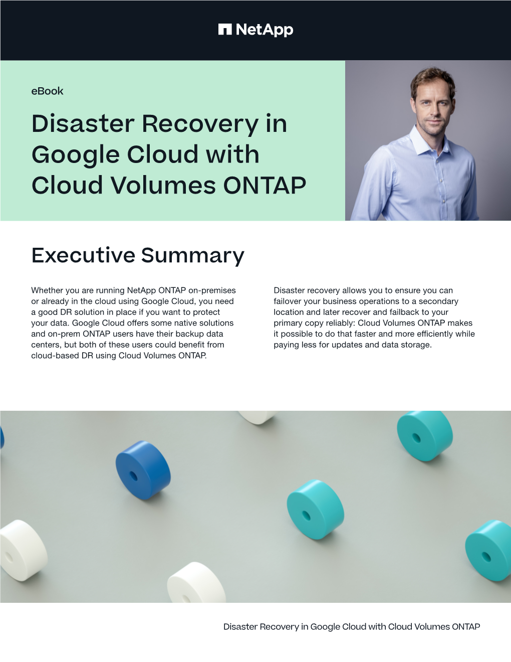 Disaster Recovery in Google Cloud with Cloud Volumes ONTAP