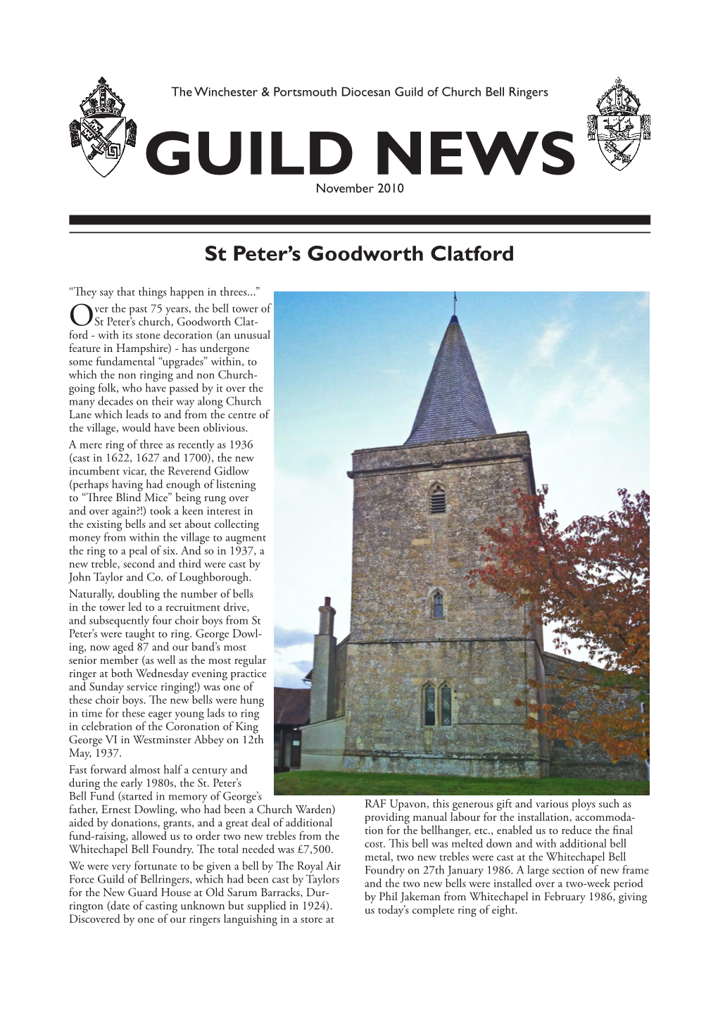 WP Guild Newsletter 2010