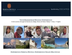 Your Karakoram Holiday Experience Experience