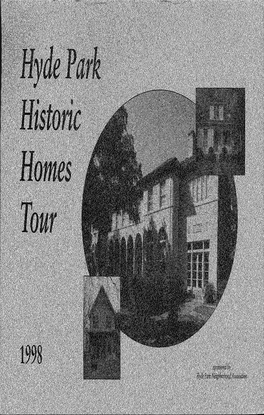 1998 Historic Hyde Park Homes Tour