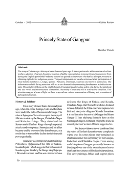 Princely State of Gangpur