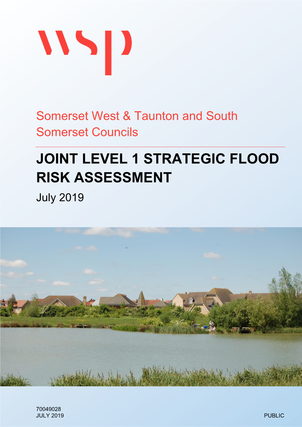 JOINT LEVEL 1 STRATEGIC FLOOD RISK ASSESSMENT July 2019 - DocsLib