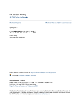 Cryptanalysis of Typex