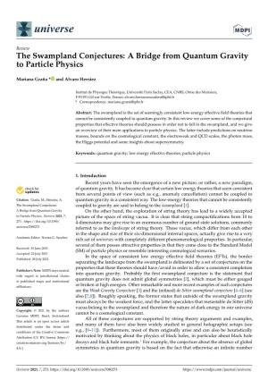 A Bridge from Quantum Gravity to Particle Physics