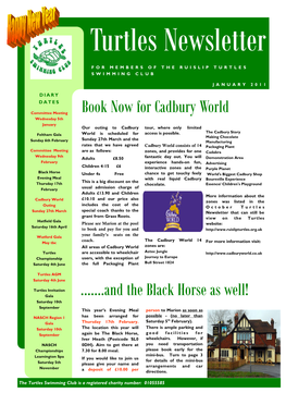 Book Now for Cadbury World …….And the Black