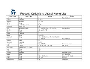Prescott Vessel Name List