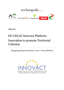 EU-CELAC Innovact Platform: Innovation to Promote Territorial