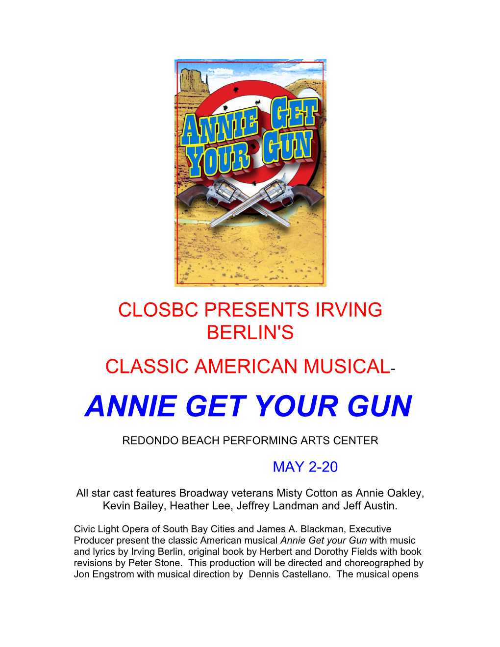 Annie Get Your Gun