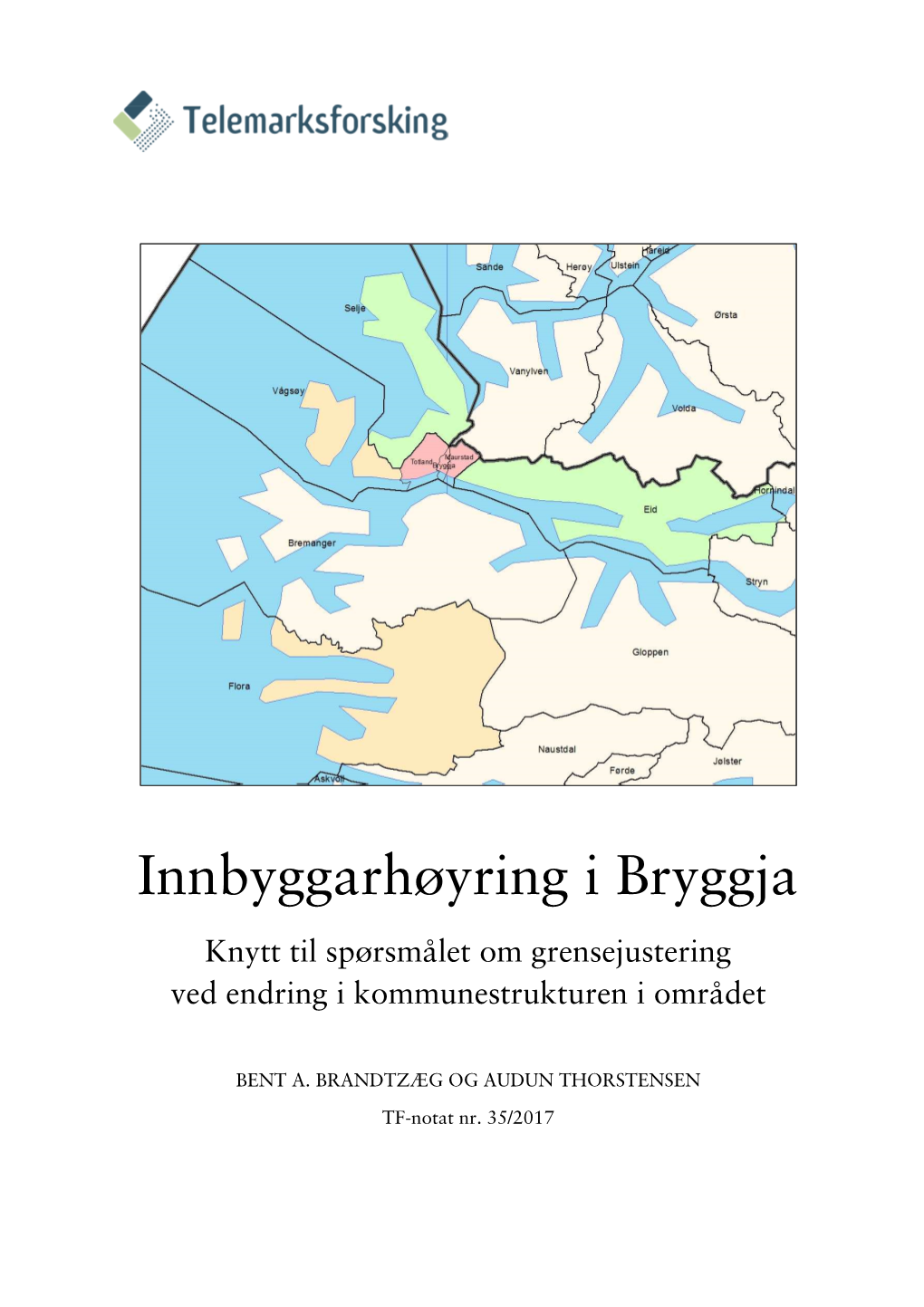 Innbyggarhøyring I Bryggja Knytt Til Spørsmålet Om Grensejustering Ved Endring I Kommunestrukturen I Området