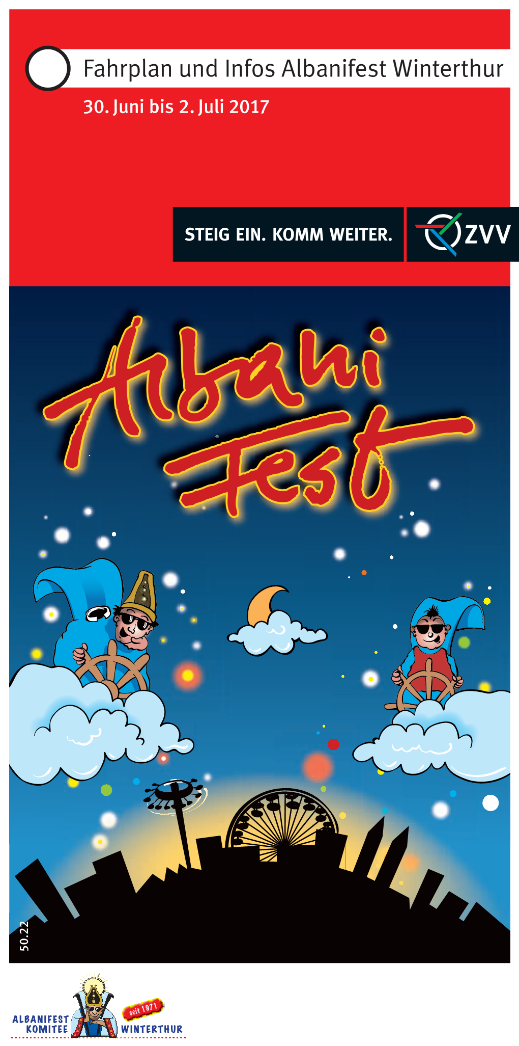 Fahrplan Und Infos Albanifest Winterthur 30