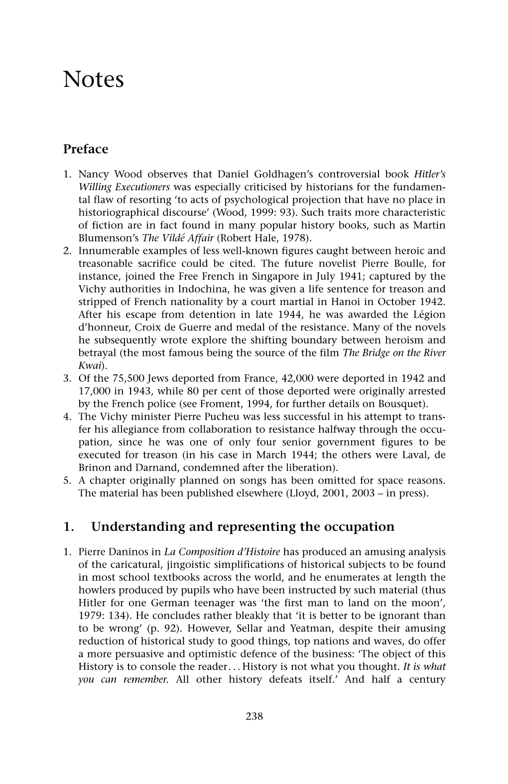 Preface 1. Understanding and Representing the Occupation
