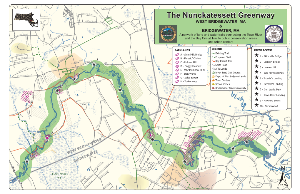 The Nunckatessett Greenway