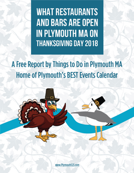 2018 Thanksgiving Report