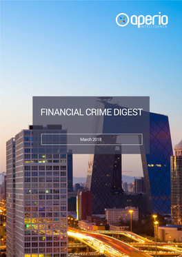 Financial Crime Digest