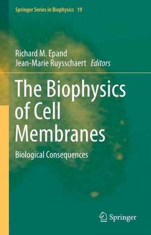 From Biophysics to Biology
