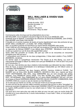 Will Wallner & Vivien Vain