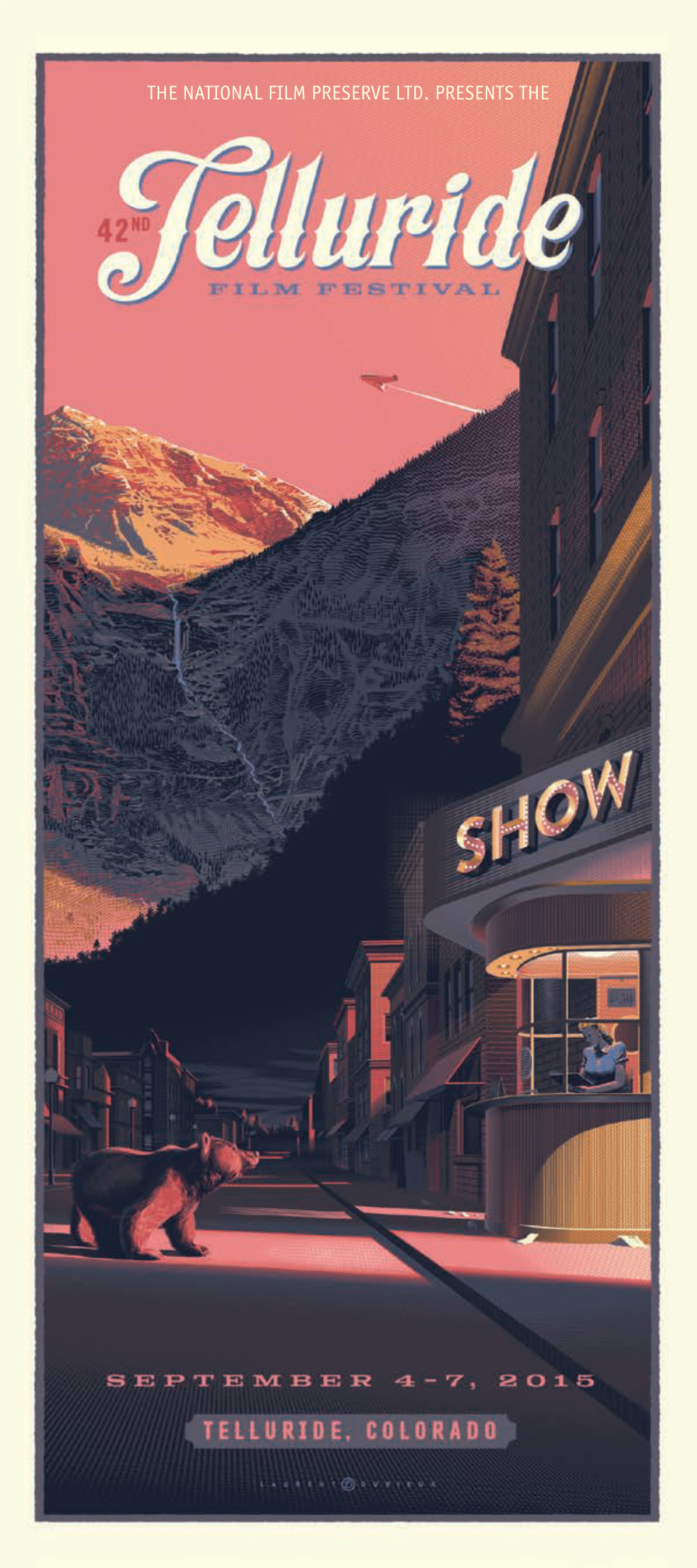 The 42Nd Telluride Film Festival 2015