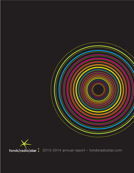 2013-2014 Annual Report – Fondsradiostar.Com