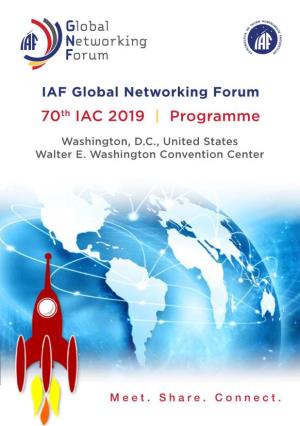 70Th IAC 2019 | Programme