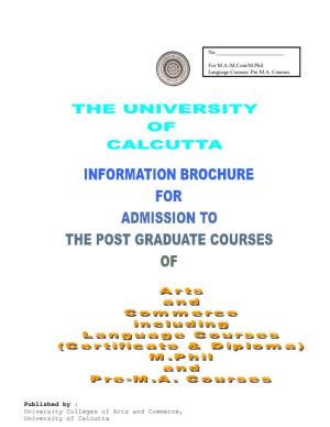 Published by : University Colleges of Arts and Commerce, University of Calcutta