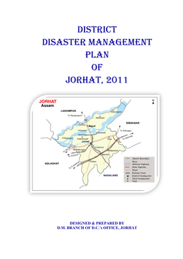 District Disaster Management Plan of Jorhat, 2011