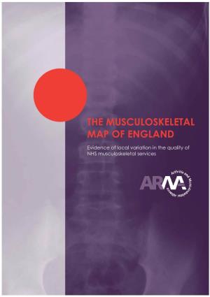The Musculoskeletal Map of England