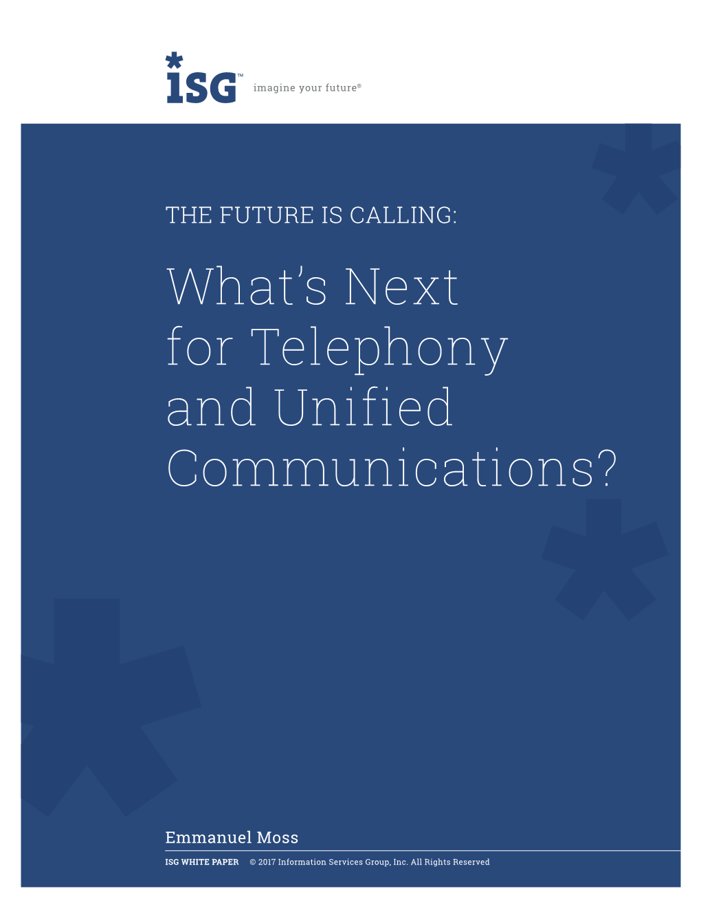 What's Next for Telephony and Unified Communications?