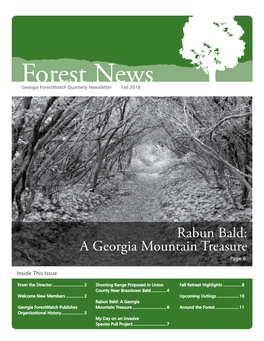 Forest News Edited by Lyn Hopper and Don Davis Among Environmental Non-Profits