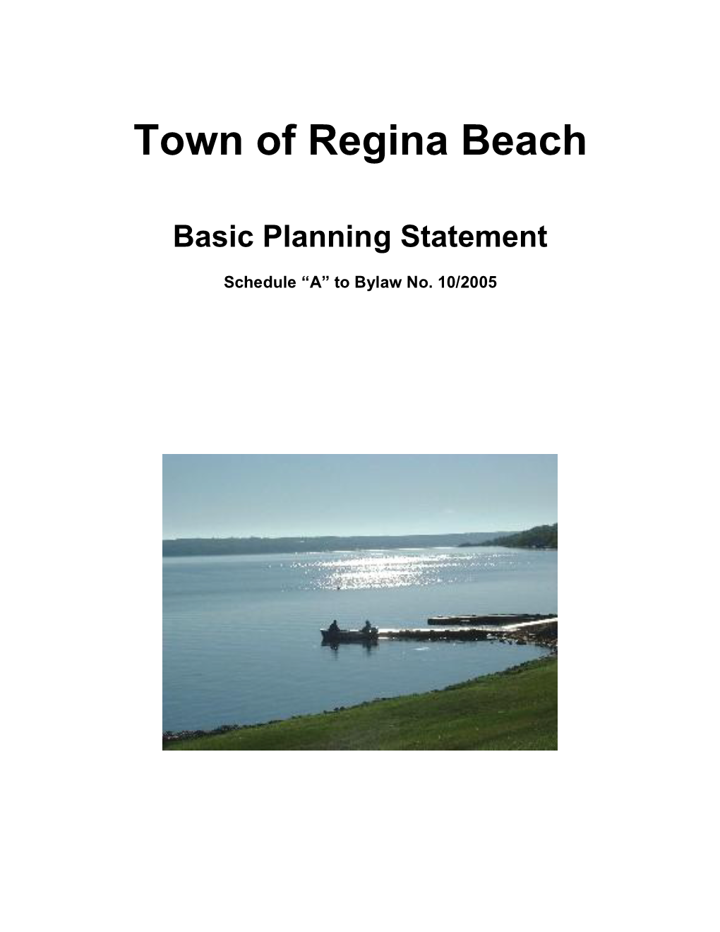 Basic Planning Statement