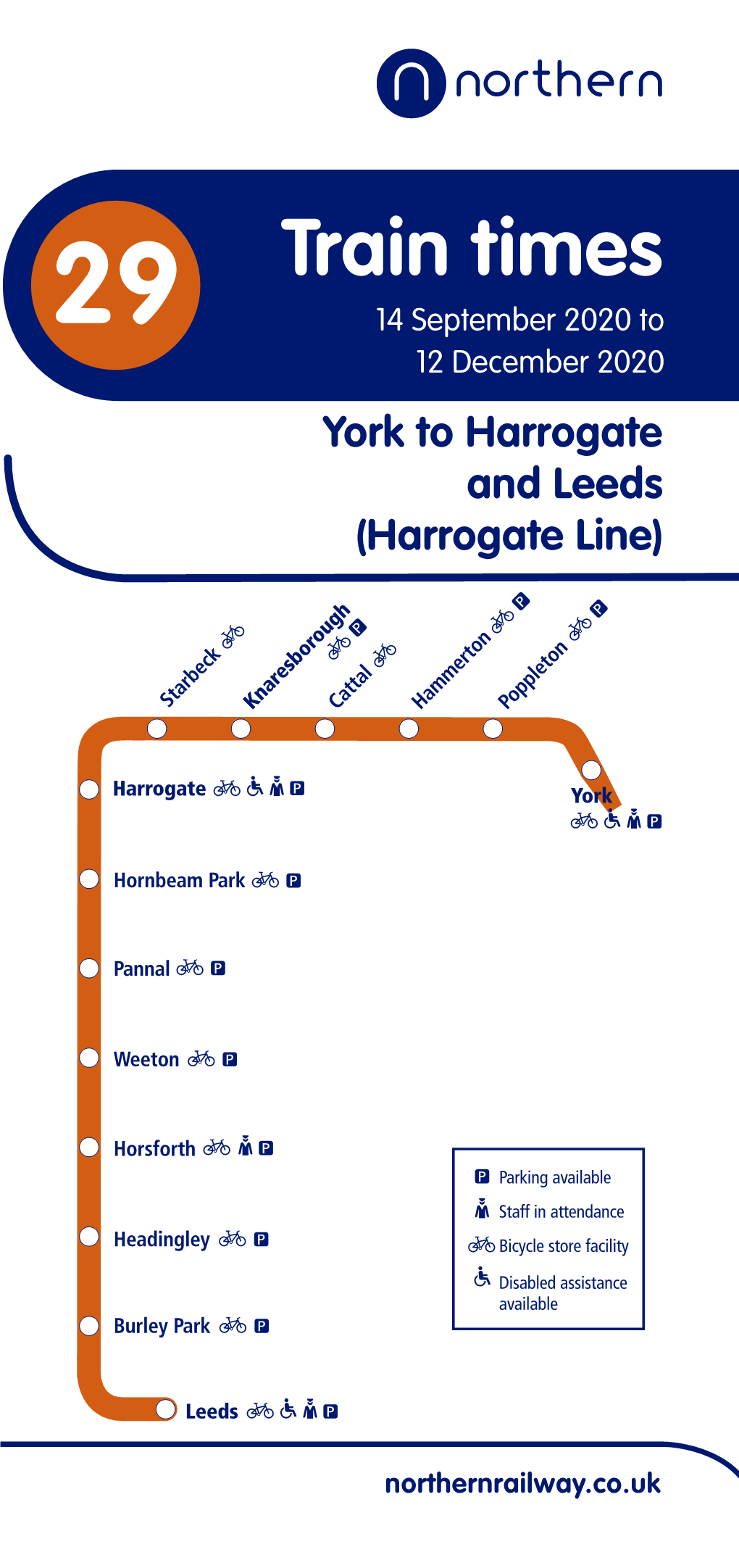 York to Harrogate and Leeds (Harrogate Line)