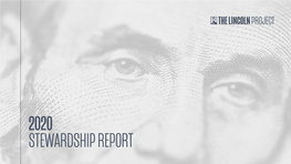 2020 Financial Stewardship Report