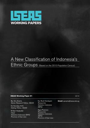 A New Classification of Indonesia's