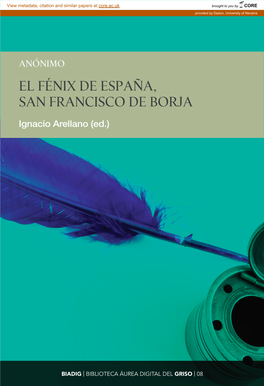 El Fénix De España, San Francisco De Borja