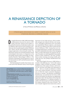 A Renaissance Depiction of a Tornado