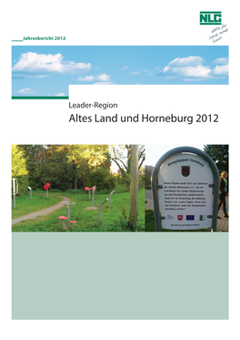 Altes Land Und Horneburg 2012 Jahresbericht | Altes Land Und Horneburg 2012