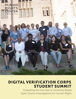 Digital Verification Corps Student Summit