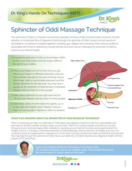 Sphincter of Oddi Massage Technique