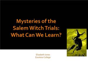 Elizabeth Jones Excelsior College Key Events