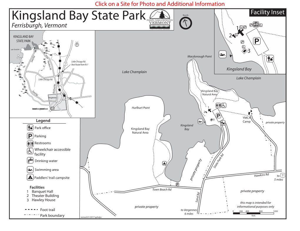 Kingsland Bay Interactive Map and Guide