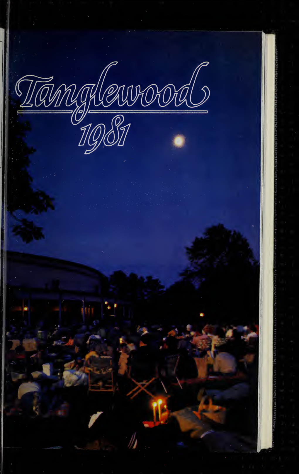 Boston Symphony Orchestra Concert Programs, Summer, 1981, Tanglewood